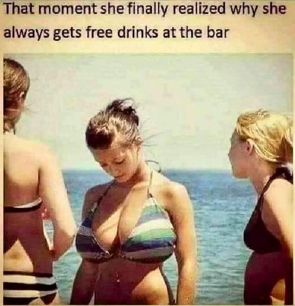 Get Free Drinks at the Bar-Stumbit Women and Girls